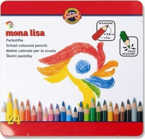 Koh-i Noor Set Of ArtistS Coloured Pencils Kuru Boya Kalemi 3814 24 Renk