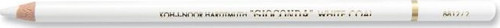 Koh-i Noor White Coal Pencil Kömür Füzen Kalem Beyaz 8812