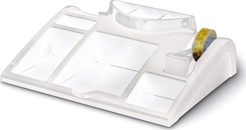 Trendy Desk Organizer a Seti (a Üstü Kalemlik Notluk Seti) Şeffaf