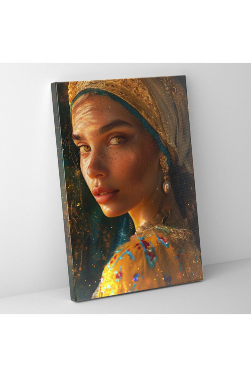 Johannes Vermeer Kanvas Tablo - Johannes Vermeer, Duvar Tablosu, Kanvas Tablo, Duvar Dekorasyonu