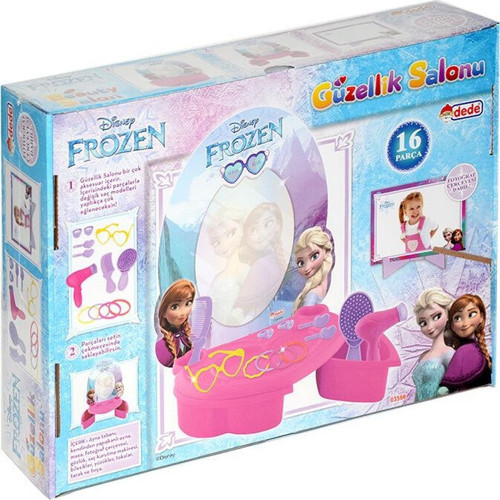Oyuncak Frozen Güzellik Salonu Seti 03566