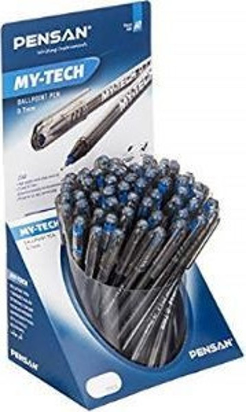 2250 Tükenmez Kalem My-Tech 1.0 Mm Mavi (60 Lı Paket)