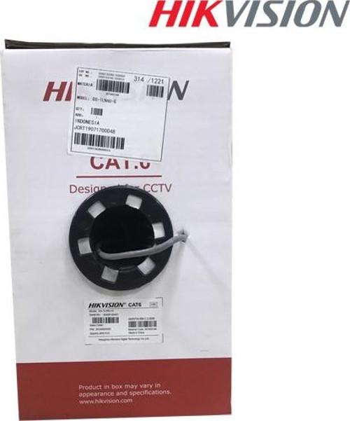 Ds-1Ln6U-G Cat6 Utp Network 305 Metre Gri Kablo (U-Utp Solid Copper, 0.55 Mm, Gray)