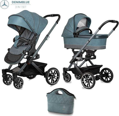 Avantgarde Denimblue Bebek Arabası Full Set