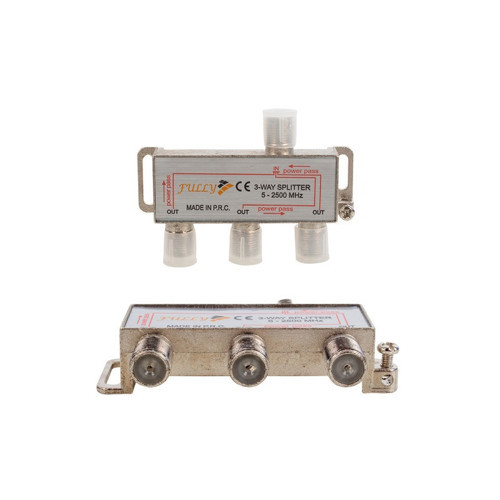 1 3 Splitter 5-2500 Mhz Uydu Kablosu Sinyali Çoklayıcı Çoğaltıcı