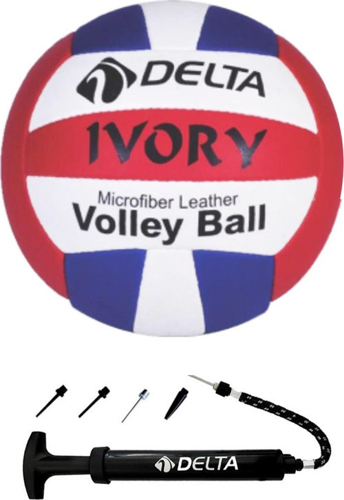 Ivory El Dikişli 5 Numara Voleybol Topu + Top Pompası
