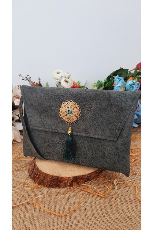 Medrese Yayınları Kuran Kılıfı Çantası Kabı Cami Boy 25*34 Cm Yeşil Renk Kuranı Kerim Kılıfı