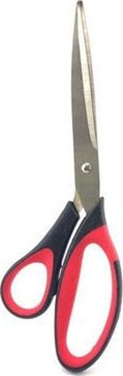 Makas Inoxy 20,5 Cm (8 İnç) Siyah Kırmızı 5380 (12 Li Paket)