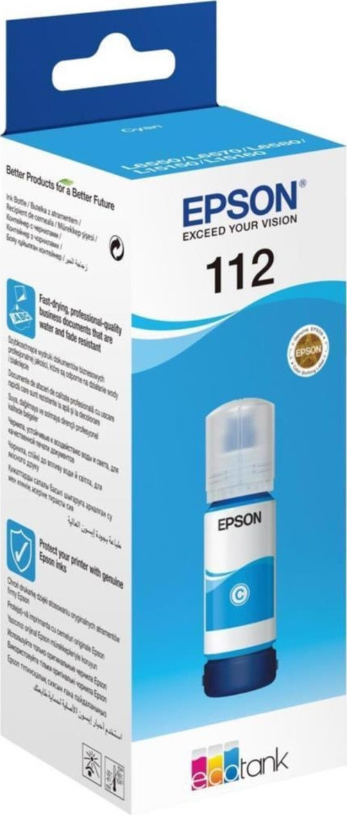 T06C2 (112) Cyan Mavi Şişe Mürekkep C13T06C24A