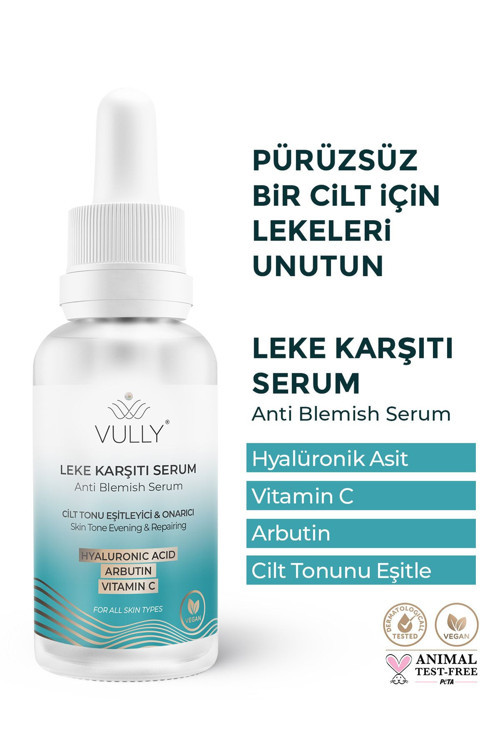 Cilt Tonu Eşitleyici - Onarıcı - Leke Karşıtı Serum 30Ml (%2 Arbutin -% 2Hyaluronic - %2 Vitamin C)