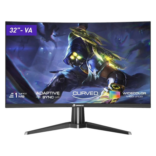 32" GB-3218CF 1ms 180Hz FreeSync/G-Sync RGB Curved 1500R VA FHD Gaming Monitör