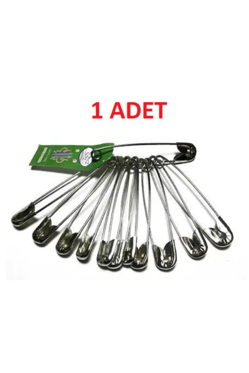 1 Adet Orta Boy No:3 Çengelli İğne 4Cm Boyunda 12 Adetli Çatal İğne 1 Adet