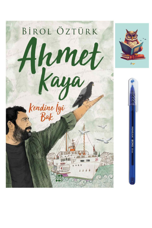 Dara Yayınları Ahmet Kaya Seti - Kendine Iyi Bak 9786052050774 Birol Öztürk - Pensan Büro Mavi Tükenmez Kalem