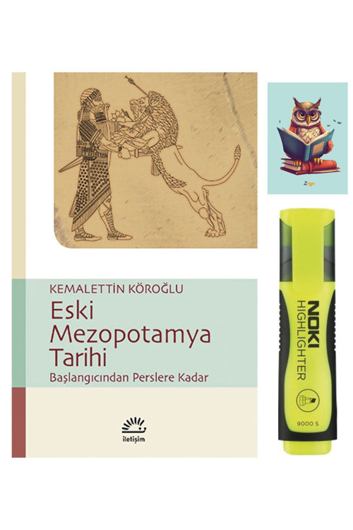 Dara Yayınları Eski Mezopotamya Tarihi - Kemalettin Köroğlu 9789750503900 Sarı Fosforlu Kalem - Not Defterli Seti