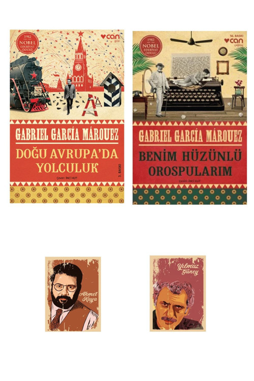 Dara Yayınları Gabriel Garcia Marquez Romanları - Doğu Avrupa'Da Yolculuk - Benim Hüzünlü Orospularım Defterli Seti