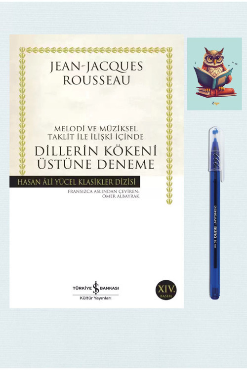 Dara Yayınları Dillerin Kökeni Üstüne Deneme - Hasan Ali Yücel Klasikleri- Jean Jacques Rousseau- Tükenmez Kalem