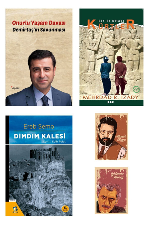 Dara Yayınları Selahattin Demirtaş'In Savunması - Onurlu Yaşam Davası- Dımdım Kalesi- Kürtler Bir El Kitabı